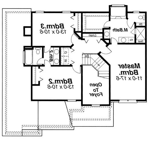 Second Floor image of ARLINGTON-A House Plan